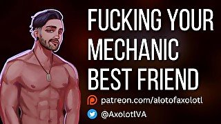 [M4F] Fucking Your Mechanic Best Friend  Friends to Lovers ASMR Audio Roleplay