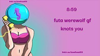 Audio: Futa Werewolf GF Knots You