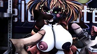 Five nights at Freddy's new character sexy big-ass woman sucks it