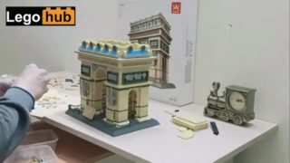 3 hrs 40 of in only 2 minutes (100x speed) - Lego Wange 8021 Triumphal Arch