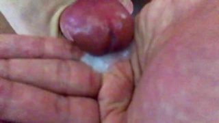 Close up cumshot