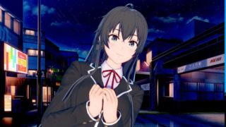 Oregairu: Romantic Sex with Hot Schoolgirl Yukino (3D Hentai)