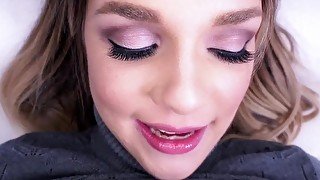 gabbie carter mesmerizes her lucky man with her