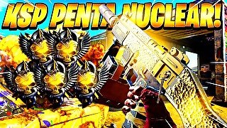 Cold War - ''PENTA NUCLEAR'' w/ BEST KSP-45 SETUP! (Black Ops Cold War 5 NUKES in 1 GAME)