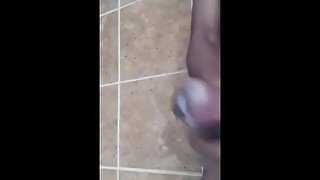 Big nut in shower