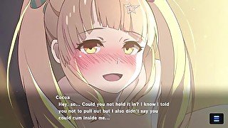 Magicami Dx Cocoa- TwinTail Blushing as she Bounce on my Dick with Love