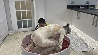 Wam - Wet And Messy - Flour And Water – The Worst Possible Sticky Horrific Mess! - Teaser Video