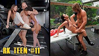 Young models with perfect bodies enjoy hardcore sex in a hot compilation