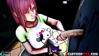 Big tits 3d game hero rides big dick pov