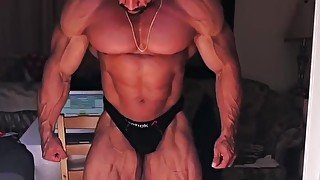 MUSCLEGOD MUSCLE SHOW OFF WORSHIP COCK