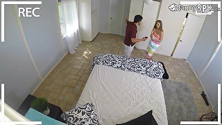 Exhibitionist Nanny Gets The Wrong Of Attention - NannySpy