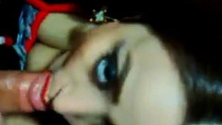 Persian Slut Nastaran sucking Dick