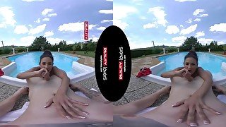 RealityLovers VR - Young small titted loves it Big