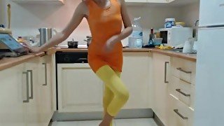 Sexy Girl In The Kitchen No Nudity