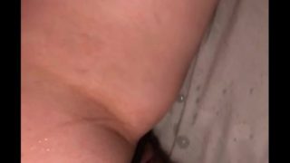 Big cumshot on my girlfriends ass