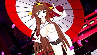 PASSIONATE SEX WITH KONGO 🥰 KANTAI COLLECTION HENTAI KANCOLLE