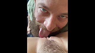 Intimate and passionate pussy loving POV