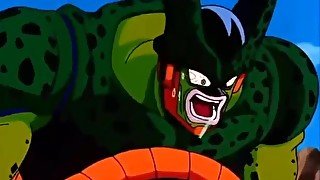 Cell Pegando a Número 18 de Jeito - Dragon Ball Z