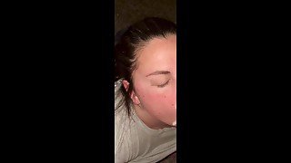 Cumshot With a Smile on Wife