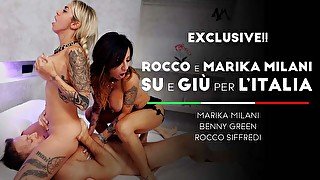 Rocco Siffredi in Rocco e Marika Milani su e giu per l'Italia Scambista, Scene #01