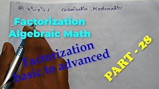 Factorization Math Slove by Bikash Edu Care Episode 28