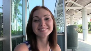 Redheaded teen pov fucks