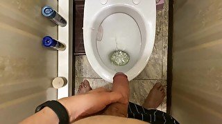 Morning toilet POV 4K