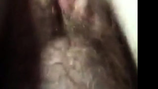 Creampie hairy pussy