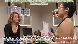 Stacy Shepard Shock As Naked Doctor Jasmine Rose Enters The Exam Room In "The Doctor's New Scrubs"!