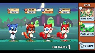 Playing FunRun3 Game