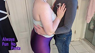 Femdom Hotwife gets Wet Teasing and Locking up Cuck!