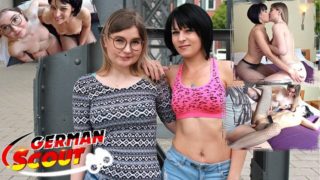 GERMAN SCOUT - TWO CANDID GIRLS FROM BERLIN I FIRST FFM THREESOME AT REAL PICKUP SEX