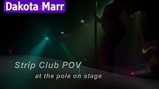 POV you're at the strip club by the pole while Dakota Marr is Stripper Dancing