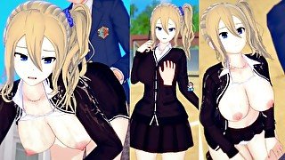 【エロゲーコイカツ！】かぐや様は告らせたい 早坂愛 3DCG巨乳アニメ動画[Hentai Game Koikatsu! Kaguya sama wa kokurasetai Ai Hayasaka]