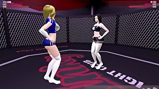 (Kinky Fight Club) Nisa v. Cybil (S1 W1 MD1)