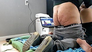 Walk-in Ass Up Anon - Str8 18yo Boy Cums QUICK