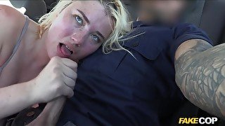 British Blonde Fucked In Spain By Cop 2 - Monty