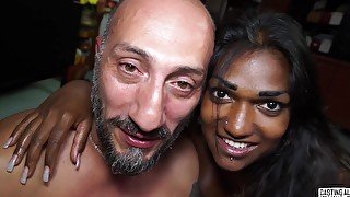 An Indian couple has a sweet intimate fuck