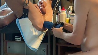 Always Fun When Hubby Joins To Get His Ass Worked. Fire281 Gave Him A Nice Fuck, Add Toppedtoys Deepspace And His Fist