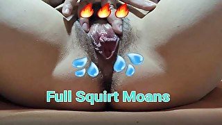 I Massage Her Clitoris A Little And She Squirts,My Fingers And She Squirts, This Girl Is Super Horny