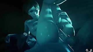 Futa Rebecca Chambers Fucking Futa Slut