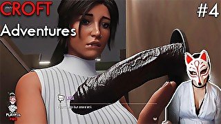 CROFT Adventures - (ep 4) Lara making BBC cum