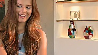 TEENGONZO Nice tits Jillian Janson filled up with white cock