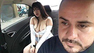 I cancel my uber service showing my tits to the driver