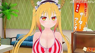 Ass Fuck with Tohru from Kobayashi San's Dragon Maid Until Creampie - Anime Hentai 3d Uncensored