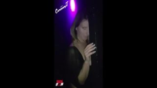 Creampie in a swingers Club