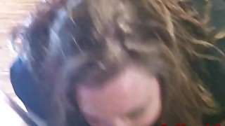 Big Tits BBW Wife POV Deepthroat and Buttplug Doggy Fuck