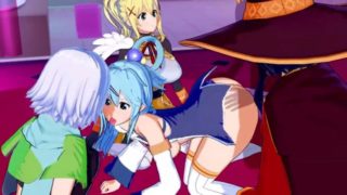 Ultimate Konosuba Harem Hentai