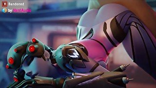 WIdowmaker doggystyle (Overwatch 2 3d animation loop with sound)