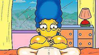 MARGE SIMPSON BLOWJOB (THE SIMPSONS)(NO SOUND)